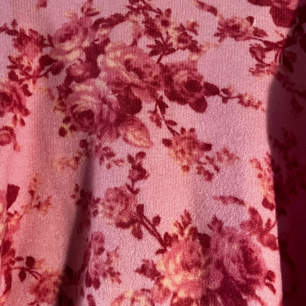 CeCe Women's Pink Floral Cardigan - Picture 14 of 15